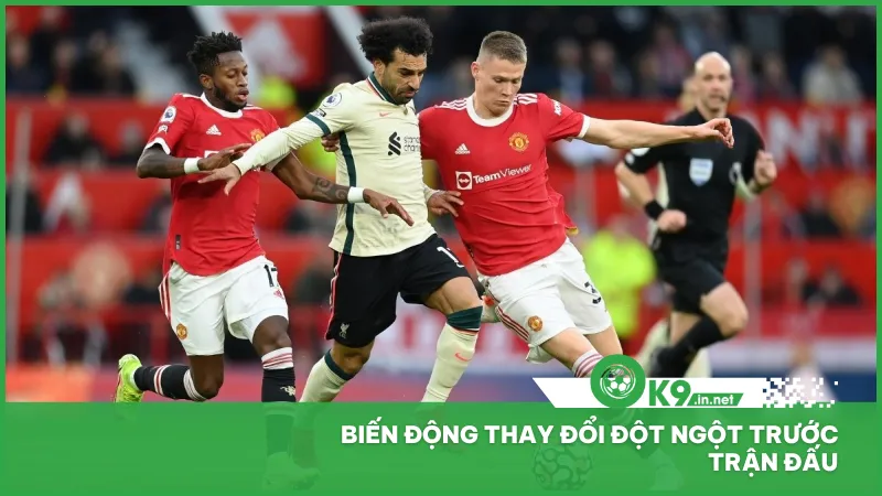 Biến động kèo đột ngột trước giờ thi đấu cũng có thể là một cái bẫy