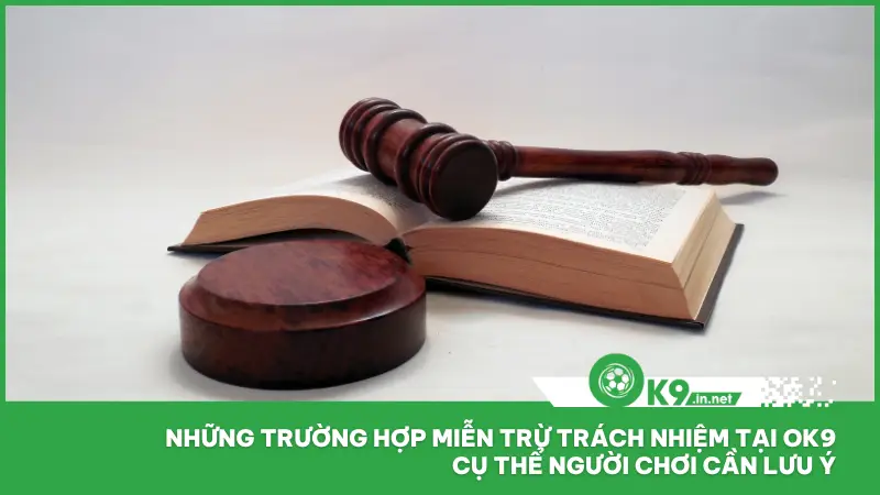 Những trường hợp thực tế mà miễn trừ trách nhiệm của ok9 sẽ được áp dụng